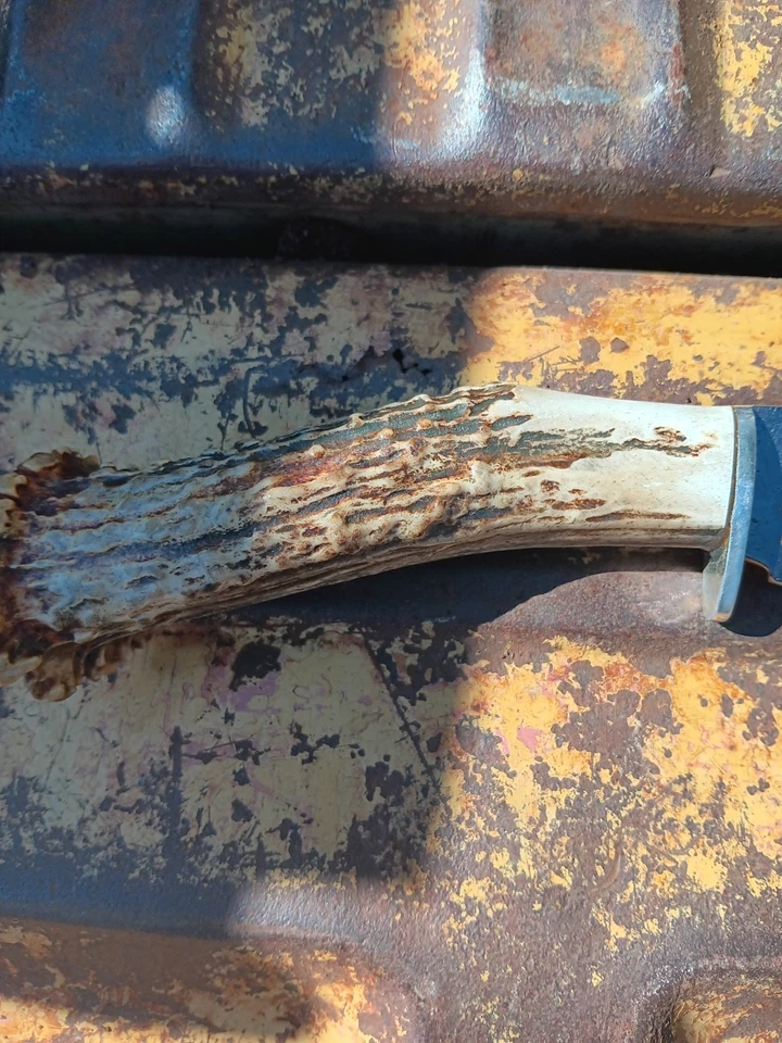 VINTAGE Howard R Arnold Coldwater Mountain Cutlery Fixed Blade Baby Bowie Knife - Image 4 of 4