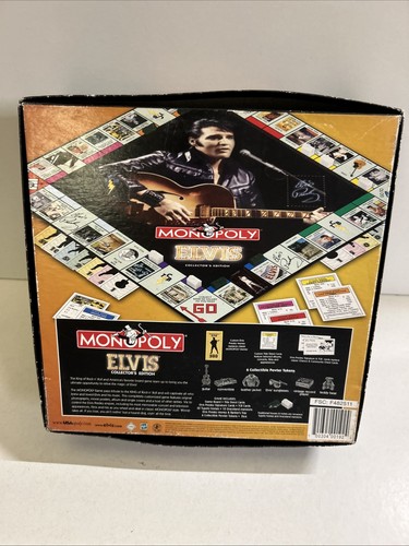 MONOPOLY - ELVIS - COLLECTORS EDITION - 2003 - USA Edition Selten - Bild 3 von 3