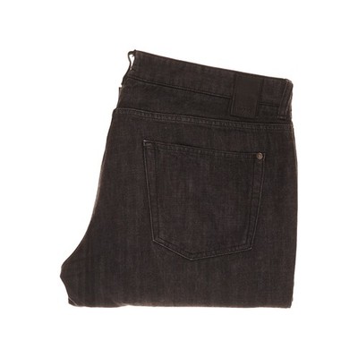 HUGO BOSS TEXAS STRAIGHT 40/30 42/30 MENS JEANS BLACK DENIM MAINE Mint Cond