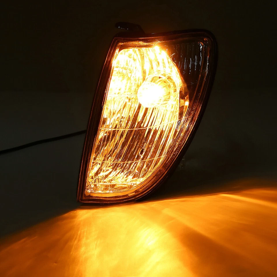 Par de luces de esquina delanteras transparentes para Toyota Land Cruiser serie 100 1998-2005 Foto 4 de 4