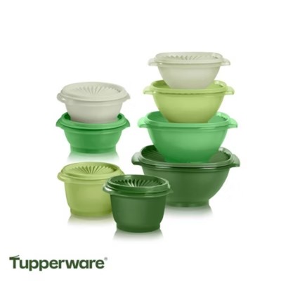 Tupperware 16pc (Set of 8) Heritage Food Storage Container Set