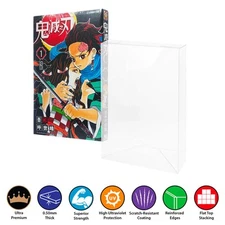 MANGA BOOK STANDARD Size Protectors for Manga (0.50mm thick, UV Resistant)