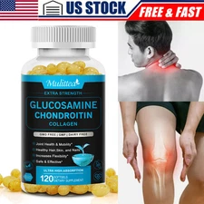 Glucosamine Chondroitin Turmeric MSM Triple Strength Pain Relief Joint Support