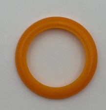 Genuine Gucci Orange Plastic Bezel Vintage Authentic