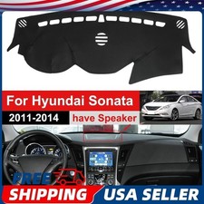 For-hyundai Sonata 2011-2014 Car Leather Dashboard Dash Cover Pretector Mat New For-hyundai Sonata 2011-2014 Car Leather Dashboard Dash Cover Pretector Mat New