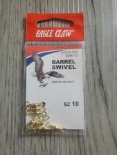 Eagle Claw Fishing Barrel Swivel Size 10