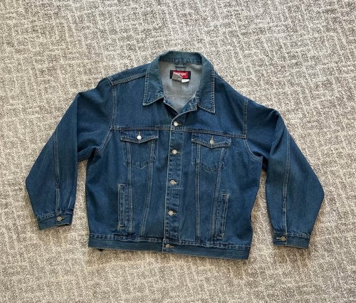 Vintage Wrangler Hero denim trucker jacket (2XL)