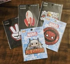 Lot of 5 - Marvel Funko POP, Pixar And Disney Iron On Patches
