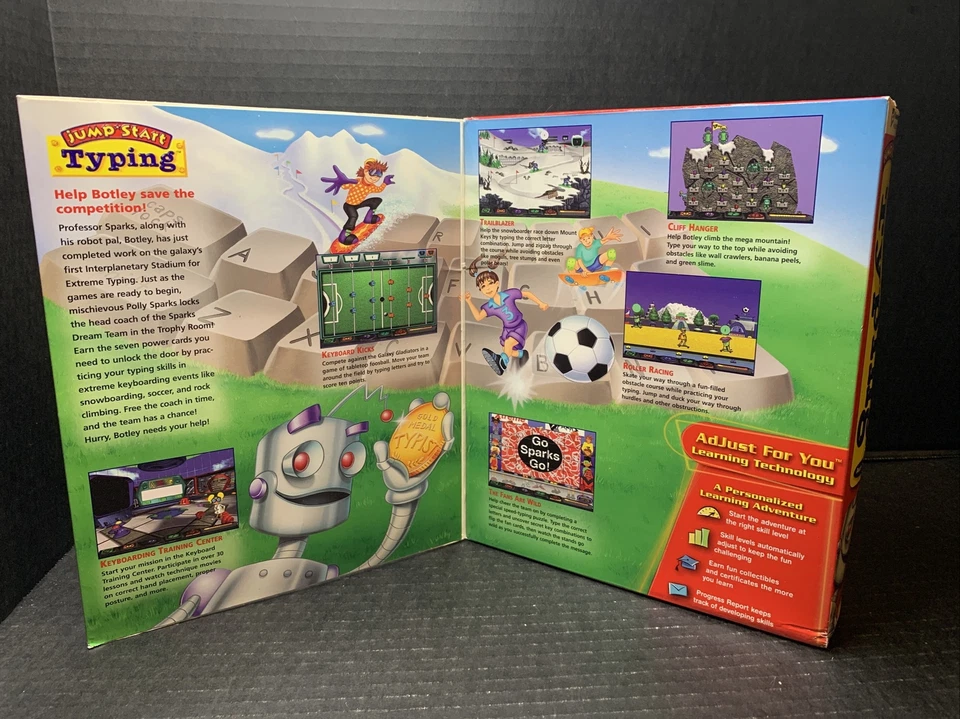 NEW JUMP START TYPING Ages 7-10 PC Windows Mac CD-ROM Learn To Type Box - Image 3 of 4