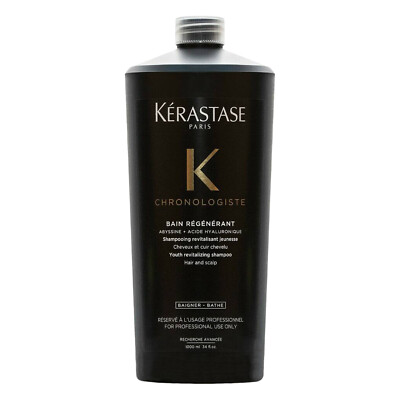 Kerastase Chronologiste Bain Regenerant Shampoo 34oz 1000ml