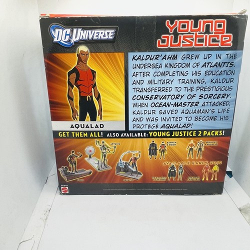 Aqualad Young Justice DC Universe Classics INVASION 6" NIP Kaldur’am Teen Titans - Picture 7 of 12