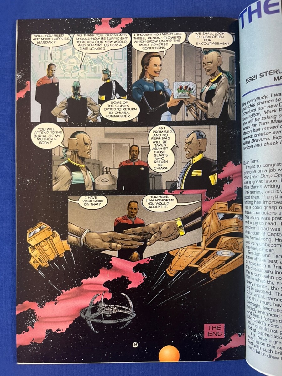 STAR TREK: DEEP SPACE NINE #5 Dec 1993 Malibu Comics FREE USPS