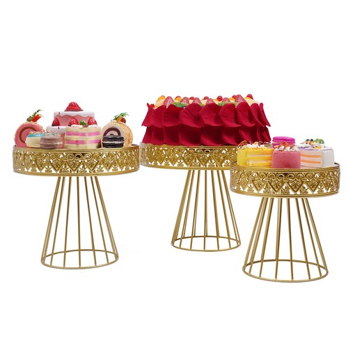 Wedding Cake Stand Round Cupcake Stands Dessert Plate Dessert Pedestal NEW USA - Picture 38 of 41