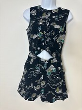 Zara Basic Collection Romper, Size S, Aztec Print