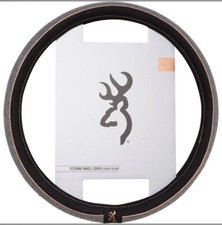 Browning Steering Wheel Cover Chelsea 2 Grip - Heather Gray Rose Gold