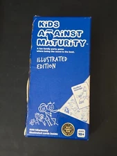 KIDS AGAINST MATURITY Illustrated Edition Fun Family Game Age 10+