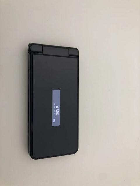 AQUOS - 【S】SH-01J/AQUOS ケータイ/356107078001065 AQUOS SH-01J ケータイ Blue Black SIMフリー 中古 ガラケー