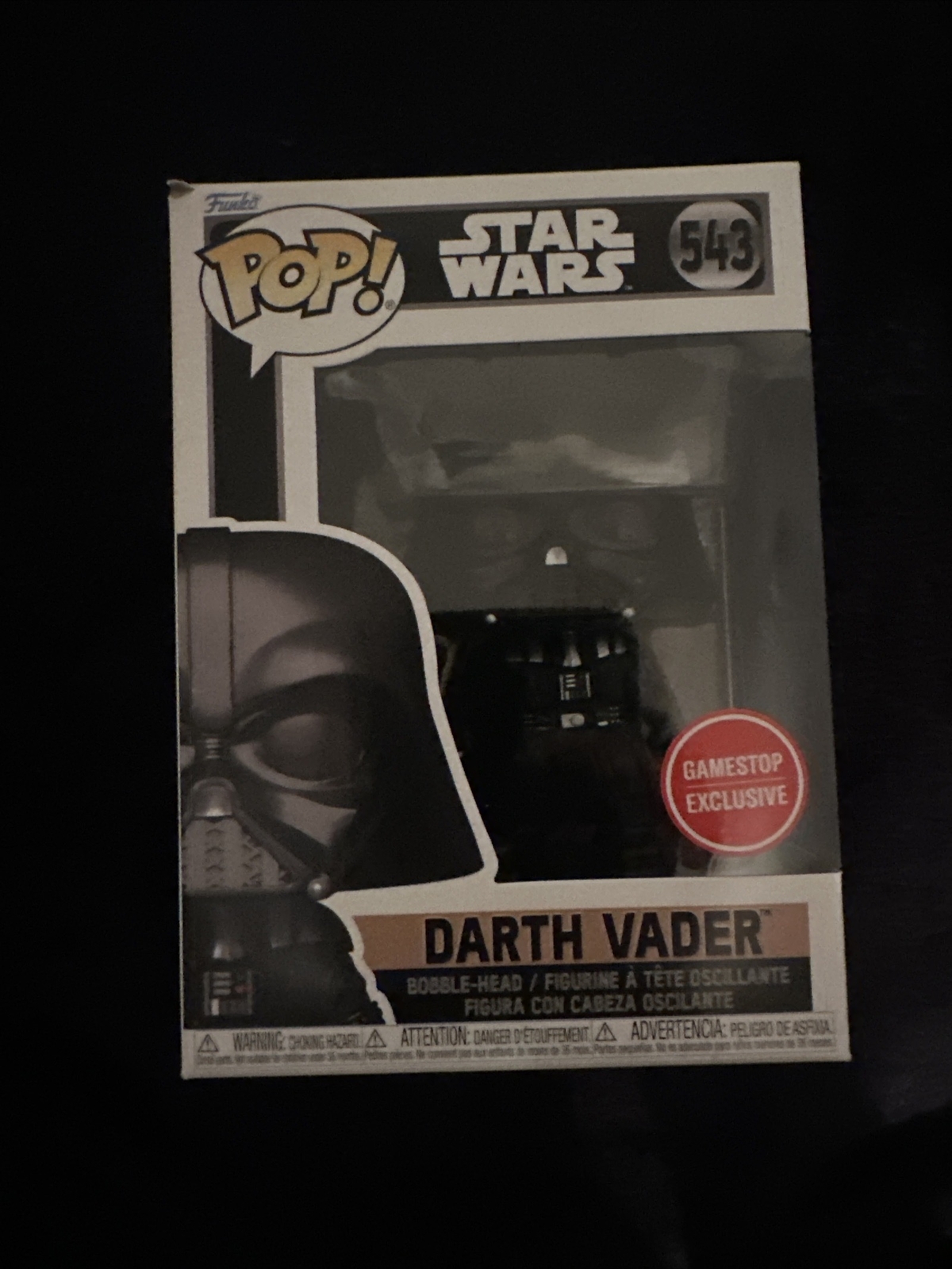 Funko Pop! - Star Wars: Obi Wan Kenobi - Darth Vader #543 - Gamestop Exclusive