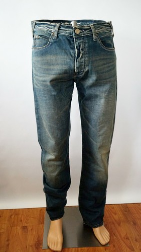 Armani Jeans Indigo 007 Men`s Jeans Blue Used Size-32 Comfort Fit Made  Tunisia | eBay