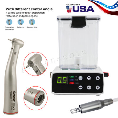 Dental Brushless Electric Micro Motor Water Tank /1:5 LED Fiber Optic Handpiece