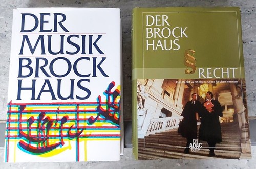 Der Neue Brockhaus in 5 Bänden (kplt. -7. Aufl. 1984/85) + Bd. Recht + Bd. Musik - Bild 2 von 4
