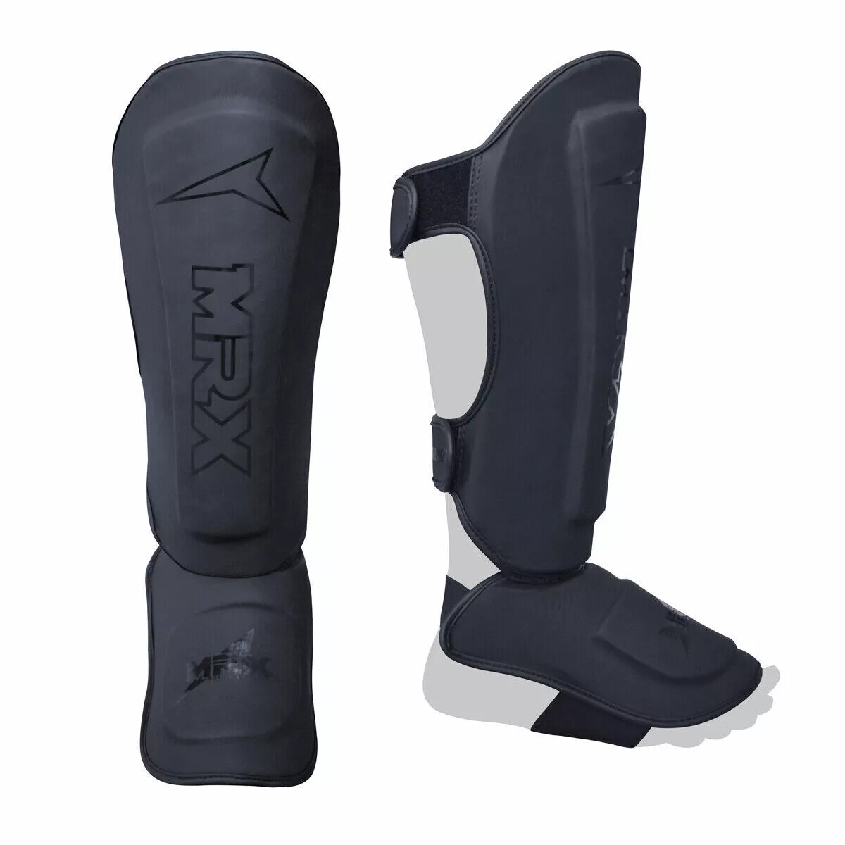 MRX Kickboxing Shin Pads for Boxing MMA Muay Thai Extra Padding Guard Protector