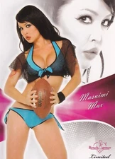 Masuimi Max 2011 Bench Warmer Limited Card #90 Playboy Fetish Burlesque Model