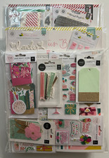 Pink Paislee 12 x 12 Paper Pad Scrapbook Kit-Variations-Citrus Bliss, Many More,