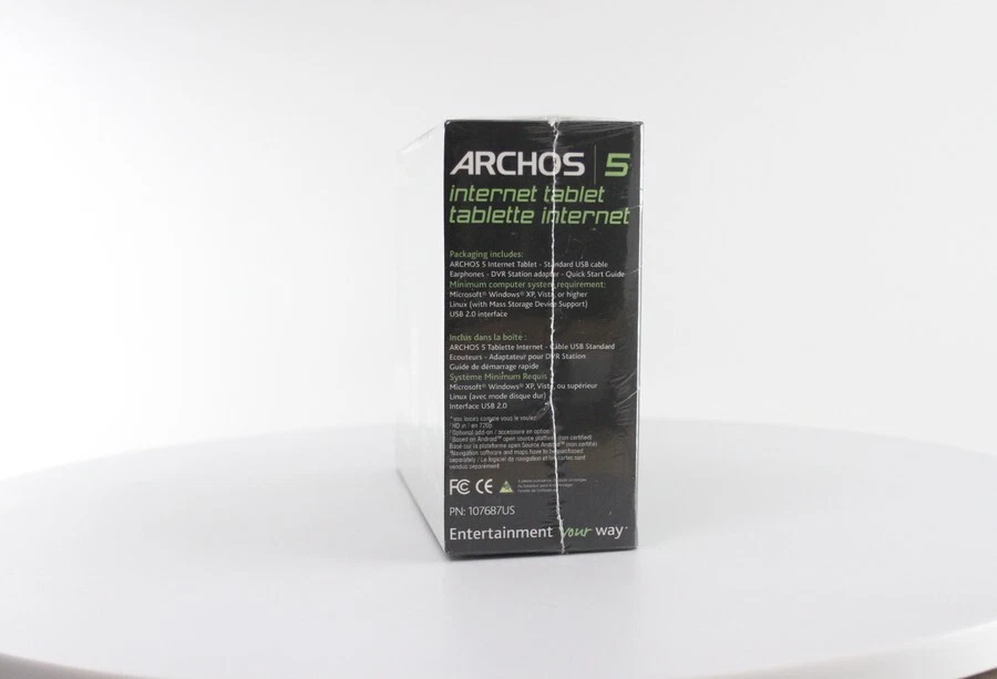 Archos 5 160 GB Internet Tablet - Android (501323) - Image 4 of 4