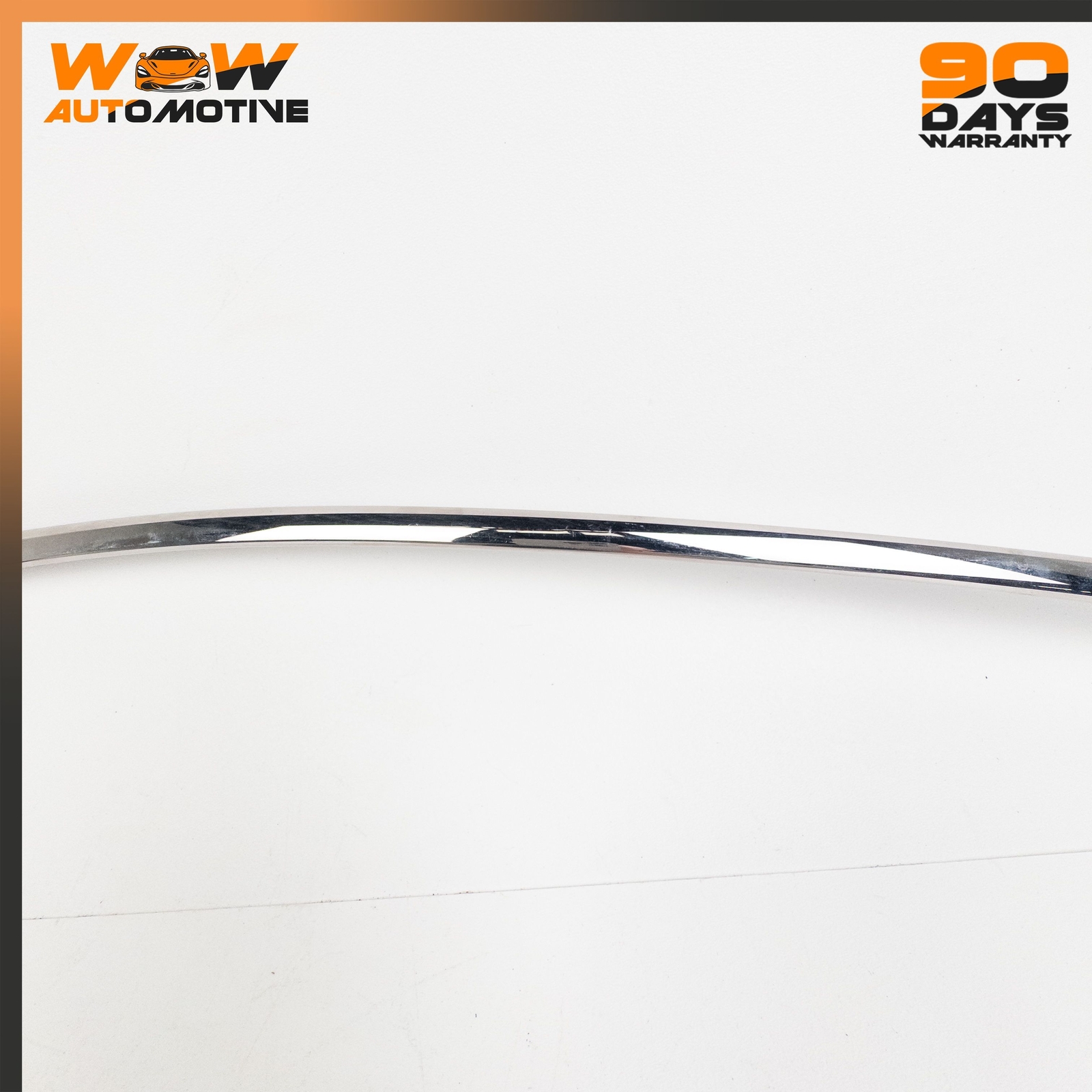 06-13 BENTLEY CONTINENTAL FLYING SPUR FRONT RIGHT DOOR MOLDING CHROME OEM