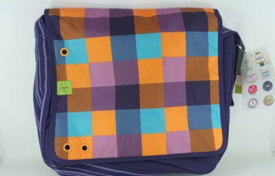 Lassig Tasche Messenger lila Freizeit Baby Wickeltasche sportlich Messenger