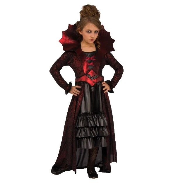 Multi-Color Traje Completo vampiro disfraces para Niñas