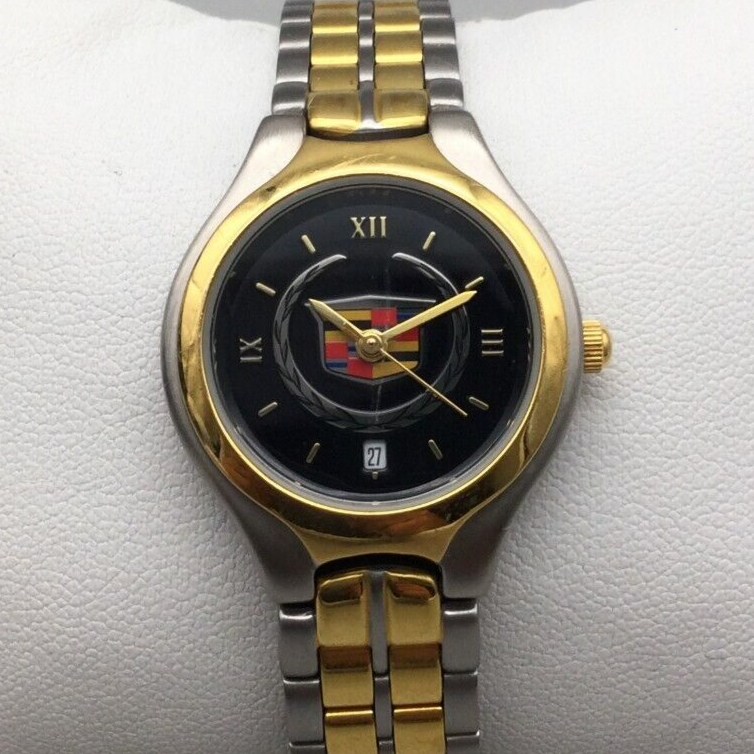 Leather Strap Cadillac Watch Gold Price Sold At Auction: Bulova