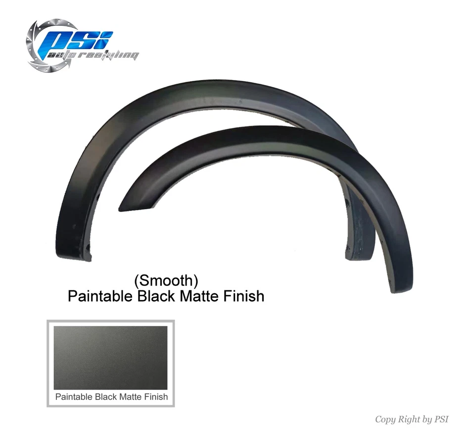 OE Style Fender Flares Fits Ram 2500 3500 2019-2025 Full Set, Paintable Finish Foto 3 de 4