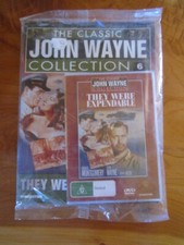 THE CLASSIC JOHN WAYNE COLLECTION LIMITED EDITION DVD MAGAZINE #6  NEW SEALED