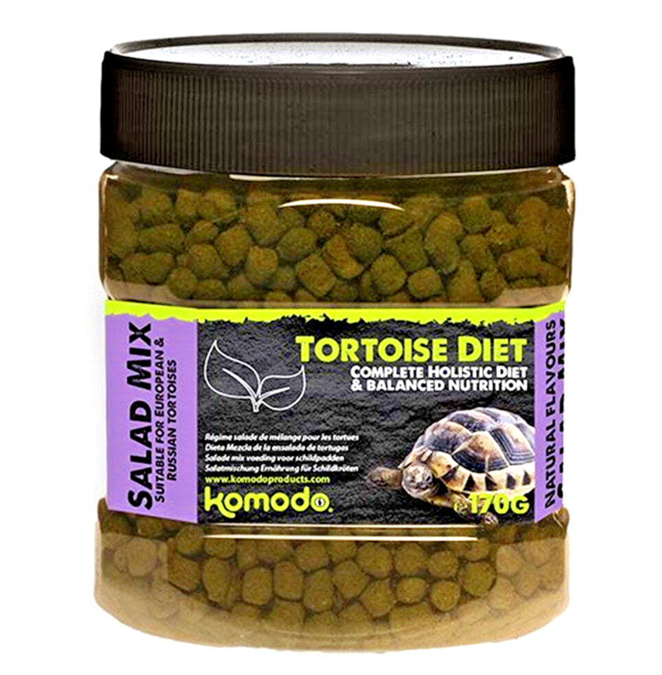 170g TORTOISE FOOD SALAD MIX : Komodo Diet Holistic Pellets Nutrition bpl Feed