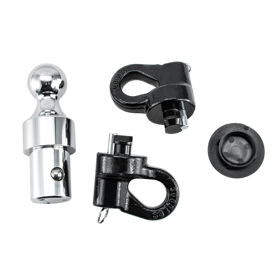 Kit de enganche de cuello de cisne sistema de disco para Ford Chevy GMC Nissan Titan XD 60692 2-5/16" Foto 3 de 4