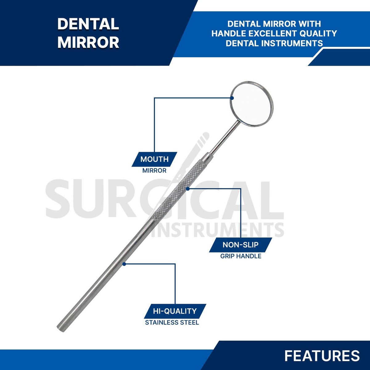 Selezionamento E Specchio Dentali Fotografia Stock - Immagine Di Selezionamento E Specchio Dentali Image835336