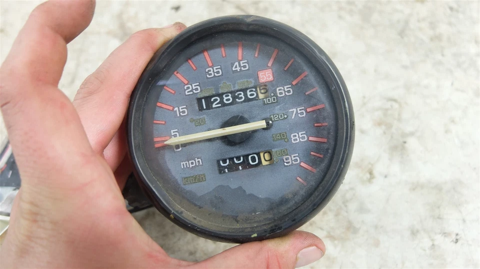 87 Yamaha SRX250 SRX 250 Gauges Dash Tachometer Tach - Image 3 of 4