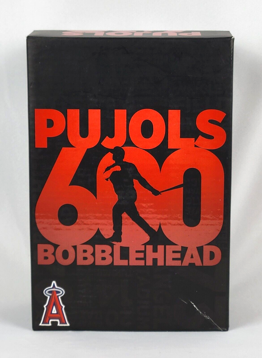 2) Albert Pujols Bobbleheads 3000 Hits + 600 HR LA Angeles