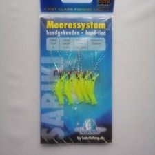 Heringspaternoster f&uuml;r Makrele und Hering mit Minishrimps , Handgebunden  D