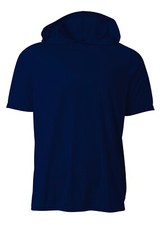 A4 Youth Cooling Performamce Short Sleeve Hooded T-Shirt - NB3408