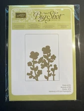 Wildflower Meadow Stampin Up Sizzix Big Shot Embossing Folder - RETIRED