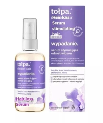 Tolpa Dermo Hair loss. Serum stimulating hair regrowth 100 ml