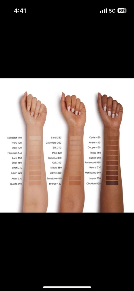 Venta Nuevo Shiseido Revitalessence Skin Glow (520 palo de rosa) 30 ml/1 fl oz Foto 2 de 2