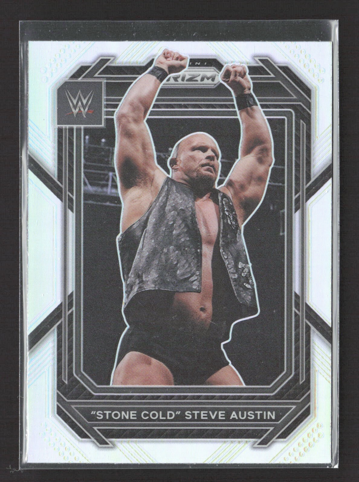 2023 Panini Prizm WWE Stone Cold Steve Austin Silver #197