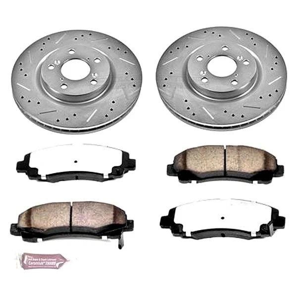 PowerStop K5855-36 Brake Kit For Acura TL 2009-2014 Front - Изображение 2 из 4