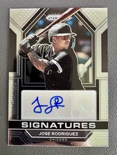 2023 Panini Prizm Baseball Jose Rodriguez Signatures White Sox (AU)