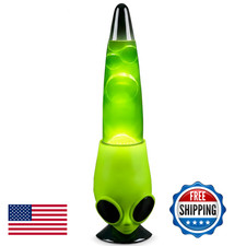 Rhode Island Novelty 13 Inch Alien Head Wax Motion Lamp El-Alihe
