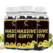 Male Enhancing Gummies Massive Girth Enlargement Support Natural Herbal Extract